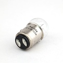 Bóng đèn xe XTEC 2 tim (chân cao thấp) G18-12V10/5W (BAY15D)