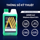 Nước giải nhiệt Aisin (màu xanh/ 1 Lít) LCPM20A1LG