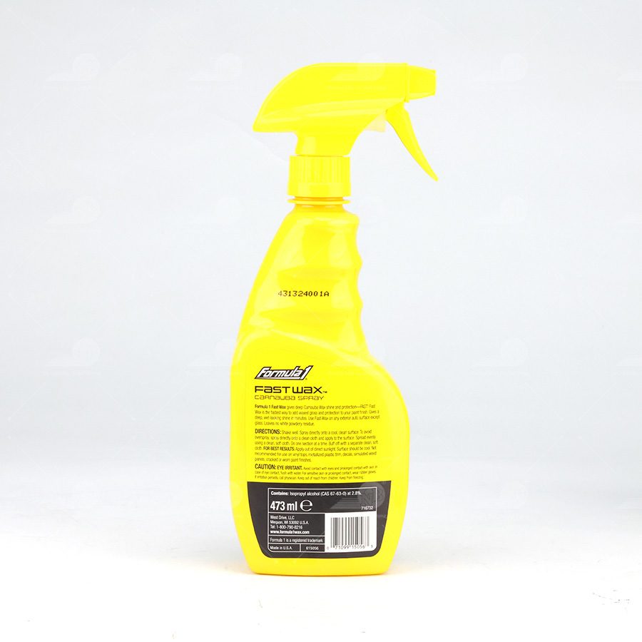 Bóng sơn dạng xịt Formula 1 (Fast Wax) (473ml) # 615056