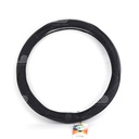 Bao vô lăng CIND PU+TPE E011 size M đen/đen