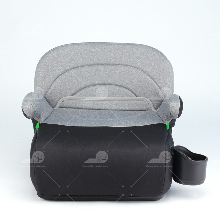 Ghế nâng có tựa lưng an toàn cho trẻ em trong xe hơi ET-002A Đen/xám