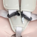 Ghế an toàn cho trẻ em trong xe hơi kiểu ISOFIX xoay 360 độ QM-360A Hồng