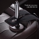 CIND BO-N021 (Đen) Móc treo đôi sau ghế (da)
