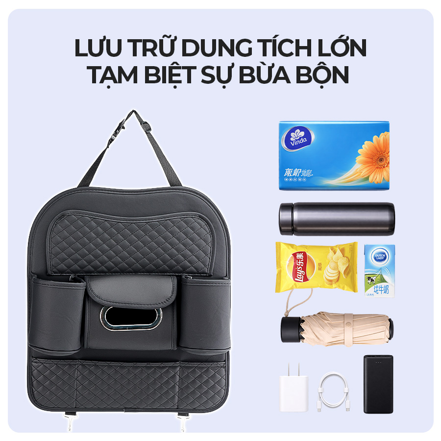 CIND CD-N011 (Đen) Túi đựng đồ size trung