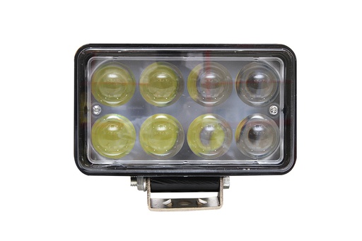 [DXJM2F244D] Đèn Led 4D VIAIR chữ nhật 8 bóng JMJ-2F24-4D trắng 12-30V 91*152