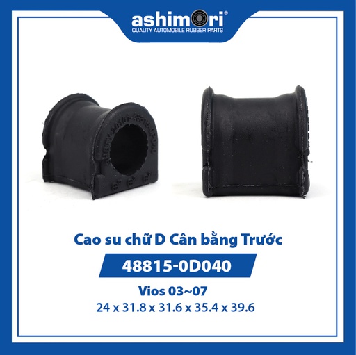 [9HCSSBHTY20101] Cao su chữ D Cân bằng Trước SBHTY-20101/OEM No.48815-0D040