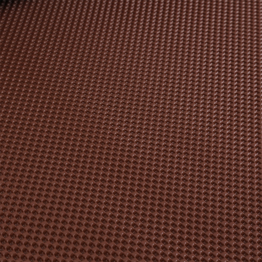 Thảm cuộn 3D hạt vuông nhỏ HB010 Café Size 9M*1.2M