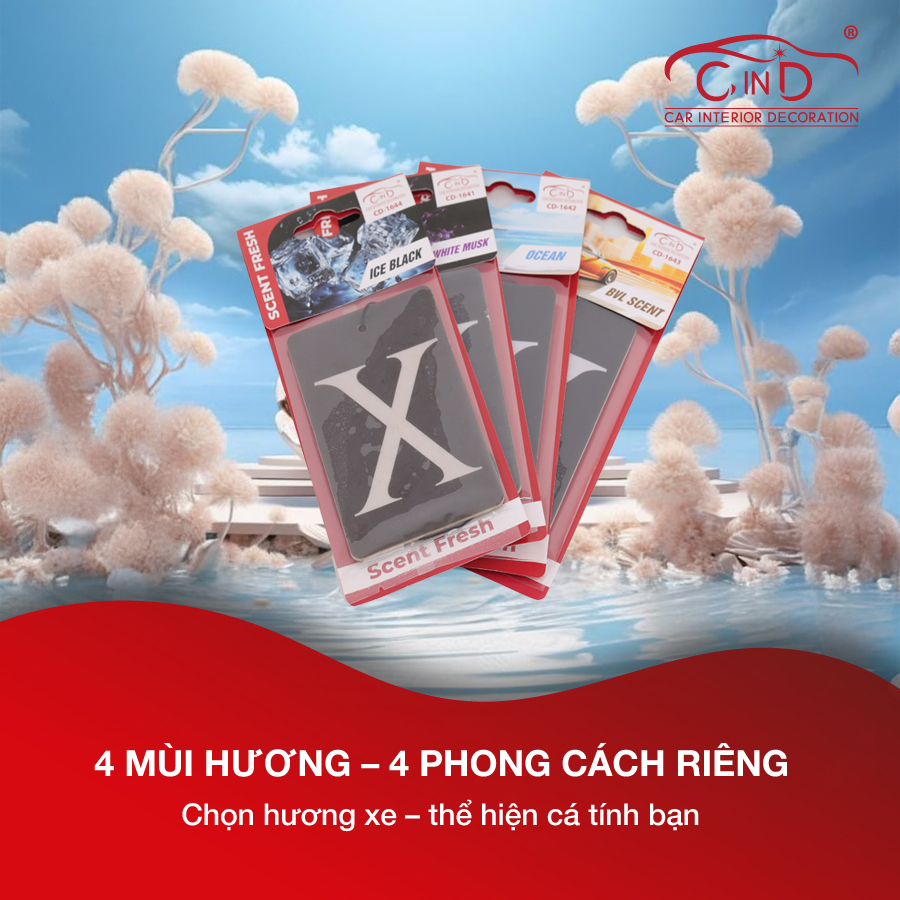 Lá thơm CIND 8g CD-1641 WHITE MUSK