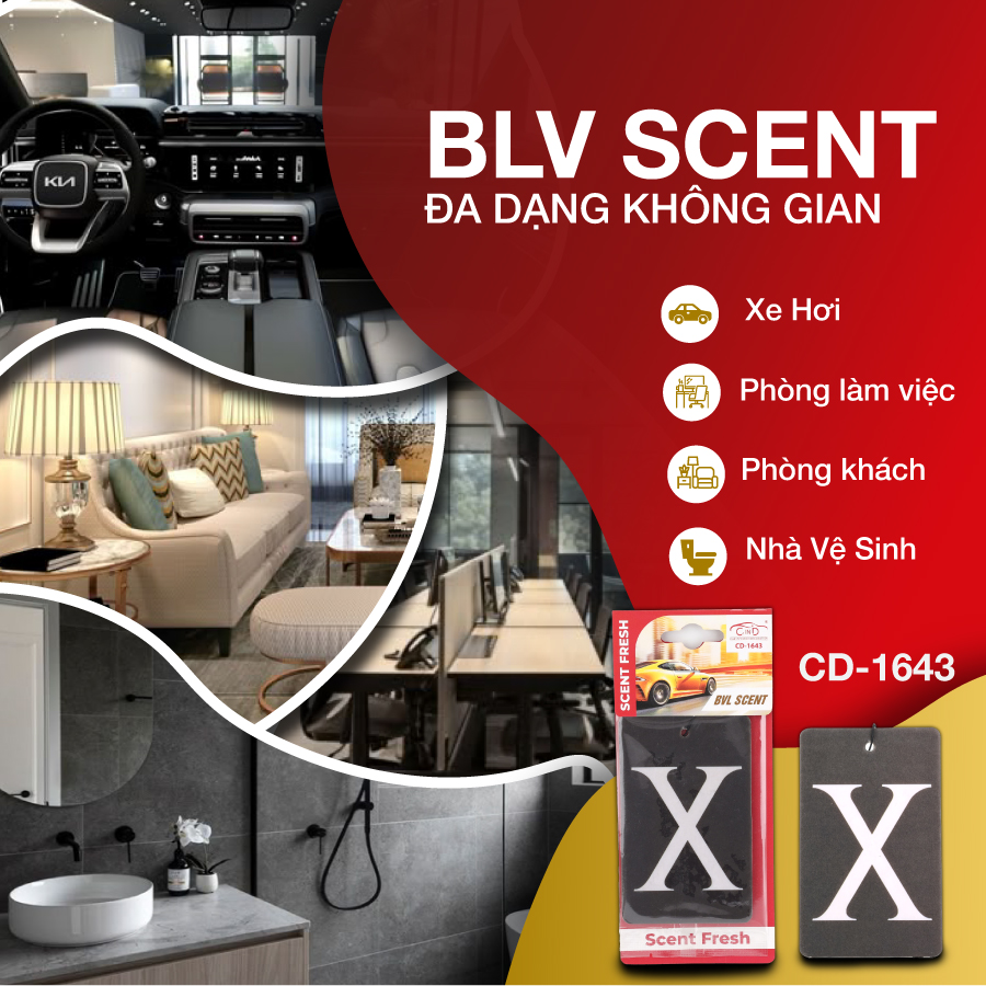 Lá thơm CIND 8g CD-1643 BVL SCENT