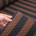 Lót sàn cuộn CIND 3D hạt nhỏ HB001-B đen/ Café Size 9M*1.2M