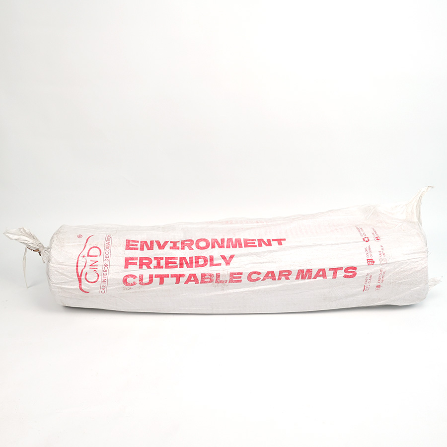 Lót sàn cuộn CIND 3D chữ nhật HB005 đen Size 9M*1.2M