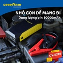 Bộ kích điện GOODYEAR GY-5295 12V 10000mAh - 500A - 37Wh - 2.5A mặt đồng hồ điện tử