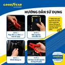 Bộ kích điện GOODYEAR GY-5358 12V 12000mAh - 670A - 44.4Wh - 3.0A mặt đồng hồ điện tử