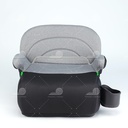 Ghế nâng có tựa lưng an toàn cho trẻ em trong xe hơi ET-002A Đen/xám