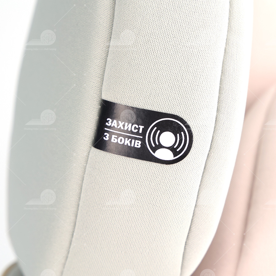 Ghế an toàn cho trẻ em trong xe hơi kiểu ISOFIX xoay 360 độ QM-360A Hồng