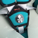 Ghế an toàn cho trẻ em trong xe hơi kiểu ISOFIX QM-701A Xanh