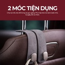CIND BO-N021 (Xám) Móc treo đôi sau ghế (da)