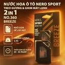 Dầu thơm NO.360-3 2in1(treo kính+ghim máy lạnh) 2.5g BREEZE
