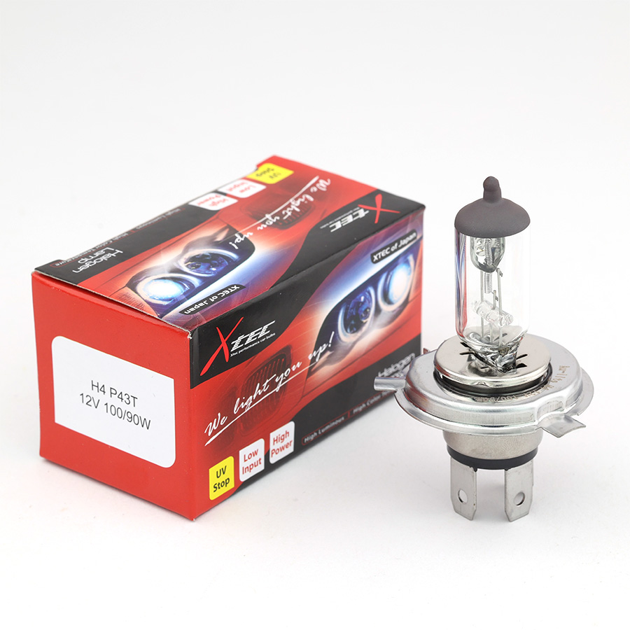 Bóng đèn xe XTEC H4-12V 100/90W P43T