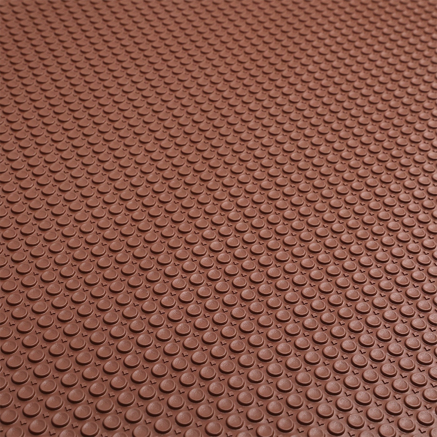 Lót sàn cuộn CIND 3D hạt tròn HB008 Café Size 9M*1.2M
