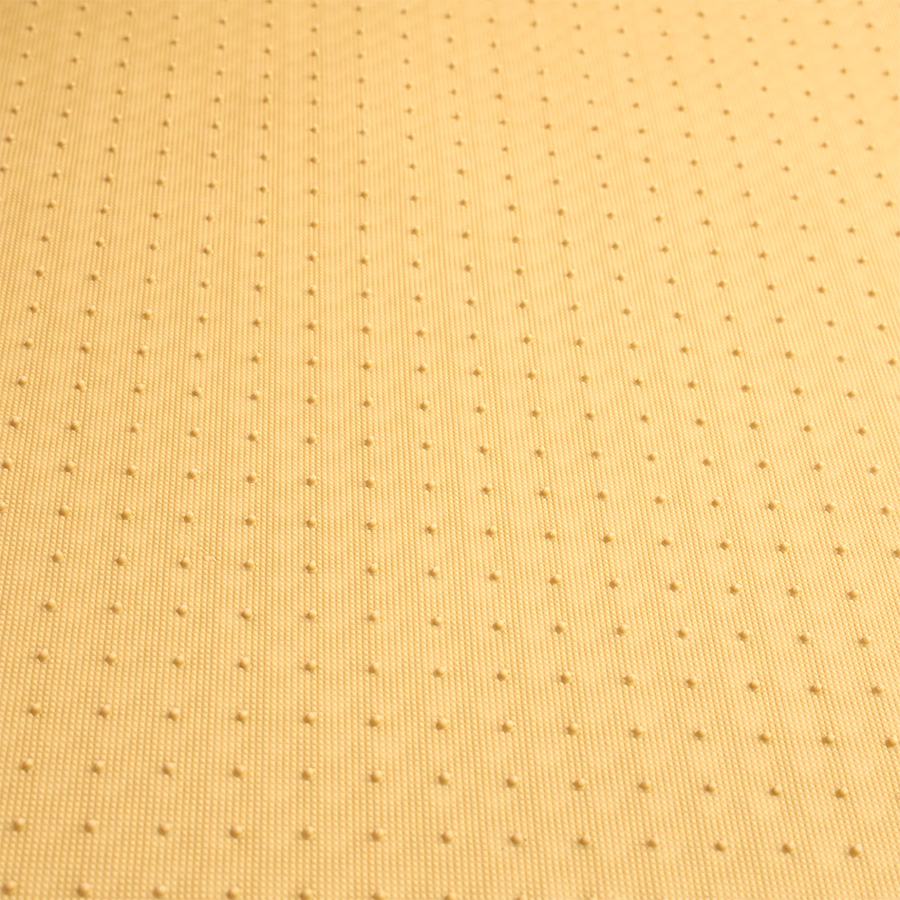 Lót sàn cuộn CIND 3D hạt tròn HB008 vàng kem Size 9M*1.2M