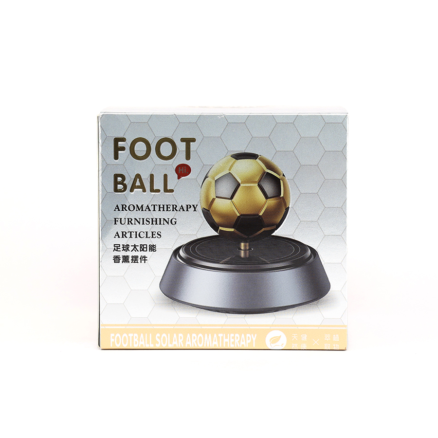 Sáp thơm FOOT BALL năng lượng mặt trời BOH-004 10G 栀子花 GARDENIA xám