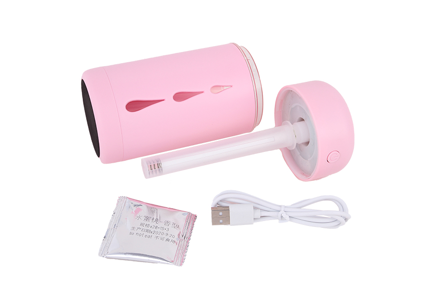 máy phun sương 3 trong 1 ( phun sương + SẠT ĐT USB + Đèn lazer )/ màu hồng B17 HỒNG