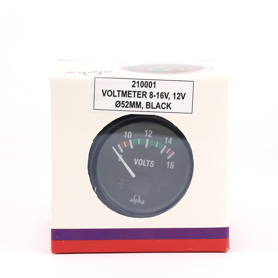 Đồng hồ đo volt (Ấn Độ) 210001 (12V)