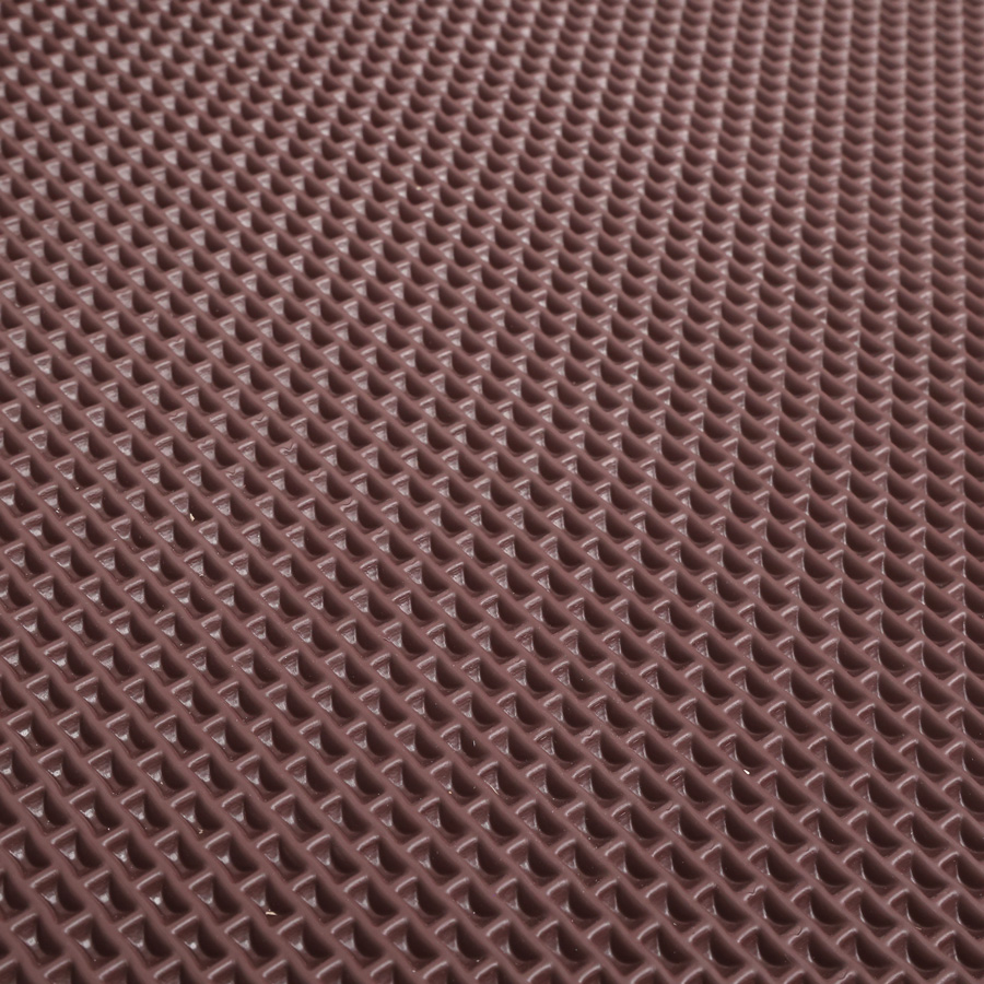 Lót sàn cuộn CIND 3D chữ nhật HB005 cafe Size 9M*1.2M