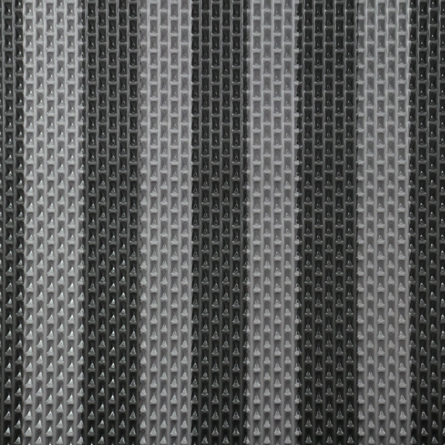 Lót sàn cuộn CIND 3D chữ nhật HB005 đen/ xám Size 9M*1.2M