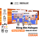 Bóng Halogen Tăng Sáng 130% H7 12V 55W N499EL1-2SCB Hiệu Neolux