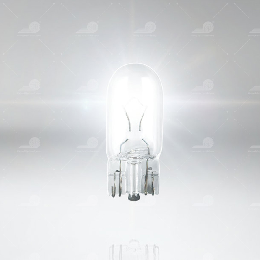 Bóng Chân Ghim Nhỏ 1 Tim Original W5W 24V 5W 2845 hộp giấy Hiệu Osram