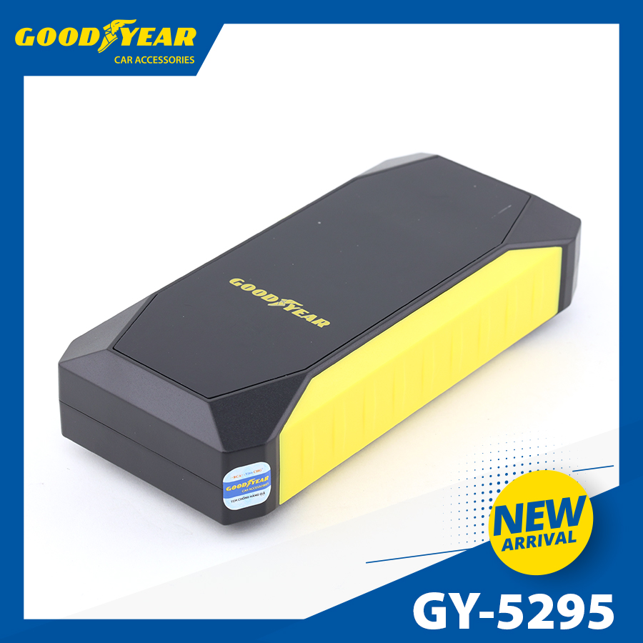 Bộ kích điện GOODYEAR GY-5295 12V 10000mAh - 500A - 37Wh - 2.5A mặt đồng hồ điện tử