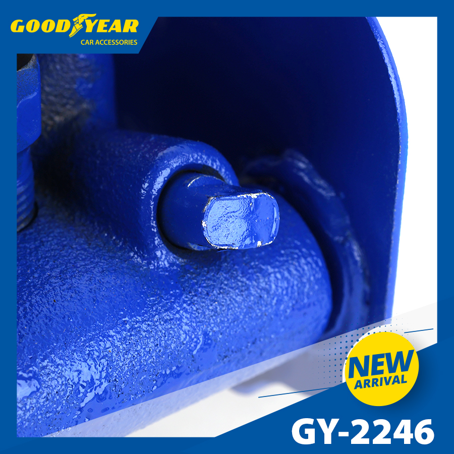 Con đội kéo cá sấu GOODYEAR GY-2246 2T có bánh xe kéo cao 125mm-300mm 卧顶