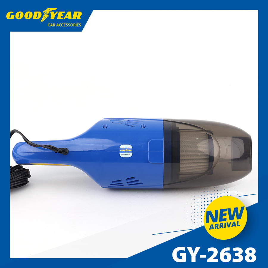 Máy hút bụi mini GOODYEAR GY-2638 12V 76.8W, 6100PA