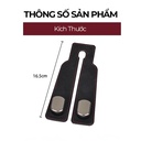 CIND BO-N021 (Đen) Móc treo đôi sau ghế (da)