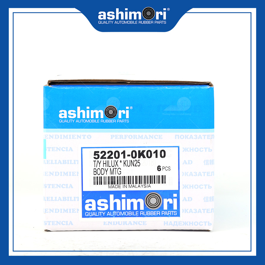 Cao su giảm chấn khung xe (số 1) SEMTY-20125/OEM No.52201-0K010