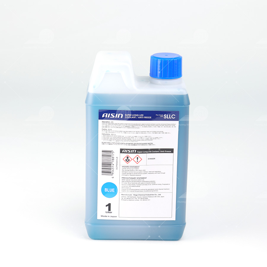 Nước giải nhiệt Aisin (màu lam/ 1 Lít) Glycol 50% SCPM50A1LB