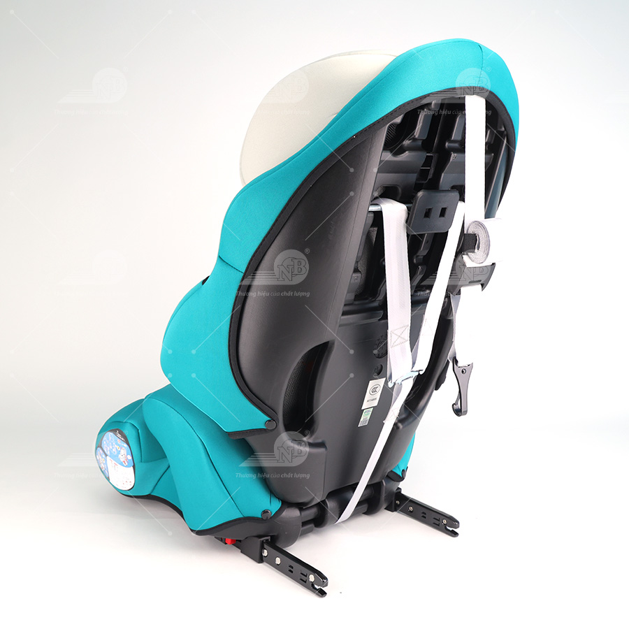 Ghế an toàn cho trẻ em trong xe hơi kiểu ISOFIX QM-701A Xanh