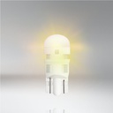 Bóng gim nhỏ T10 (W5W) - 12V (vàng) 2880YE LED Standard Hiệu Osram