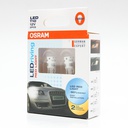 Bóng gim nhỏ T10 (W5W) - 12V (đỏ) 2880R LED Standard Hiệu Osram