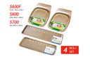 Lót sàn nhựa Packy Poda 5600F (Kem) 1PCS/1SET