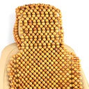 Lót ghế hạt gỗ pơ-mu đặc biệt  A ( choàng gối đầu )