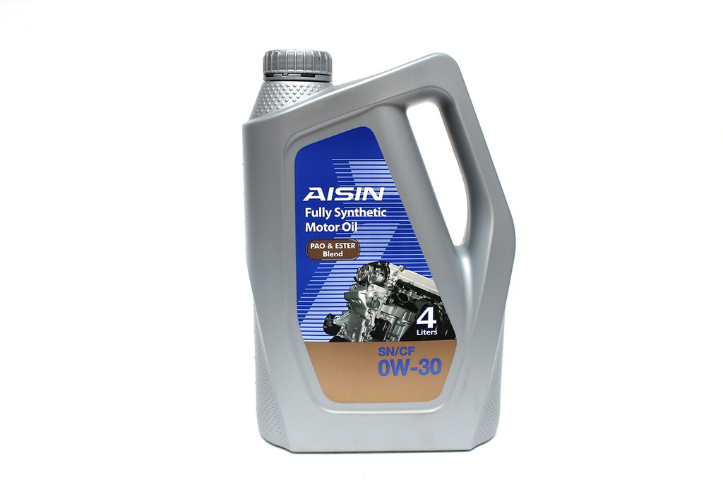 Nhớt Động Cơ Aisin 0W-30 SN/CF PAO & ESTER Blend 4 Lít ESEN0034P