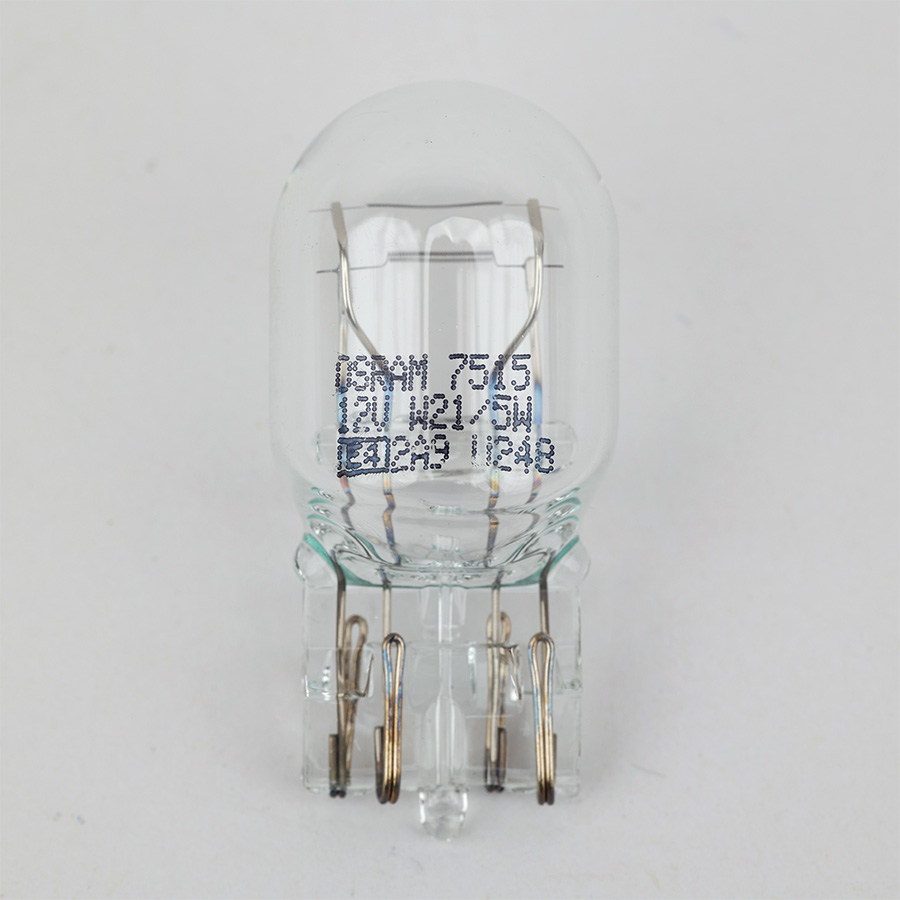 Bóng Chân Ghim Lớn 2 Tim Original W21/5W 12V 21/5W 7515 Hiệu Osram