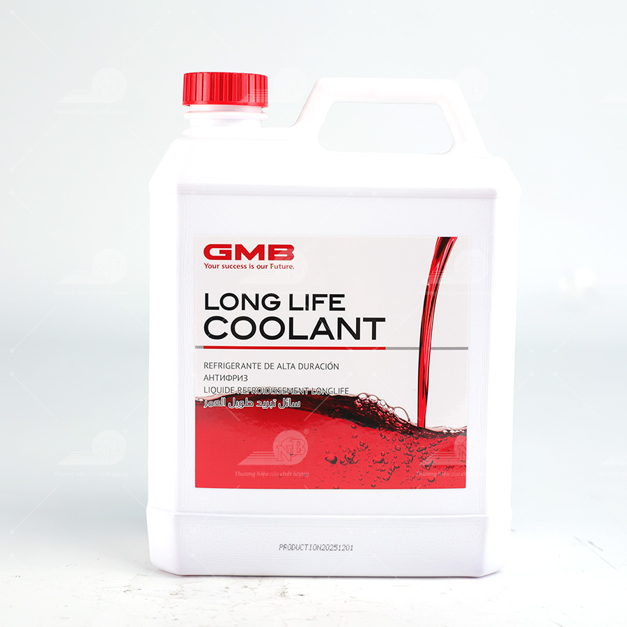 [9GLC3340039] Nước giải nhiệt GMB 33% (màu đỏ/ 4 Lít) GLC-33-4.0-039