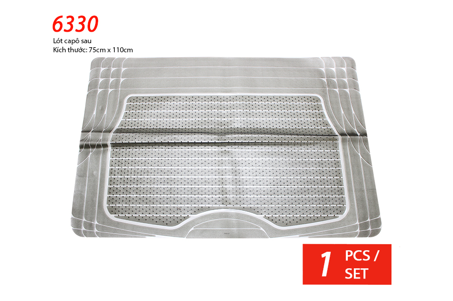 Lót sàn nhựa Packy Poda 6330 (Đen) 1PCS/1SET