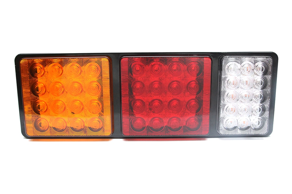 Đèn sau chữ nhật dài VIAIR VI-203A-24V 2PCS/SET trắng đỏ vàng