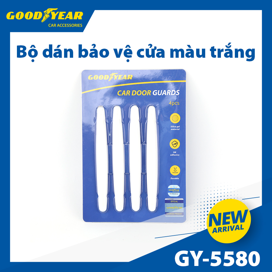 Bộ dán cửa GOODYEAR GY-5580 trắng