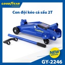 Con đội kéo cá sấu GOODYEAR GY-2246 2T có bánh xe kéo cao 125mm-300mm 卧顶